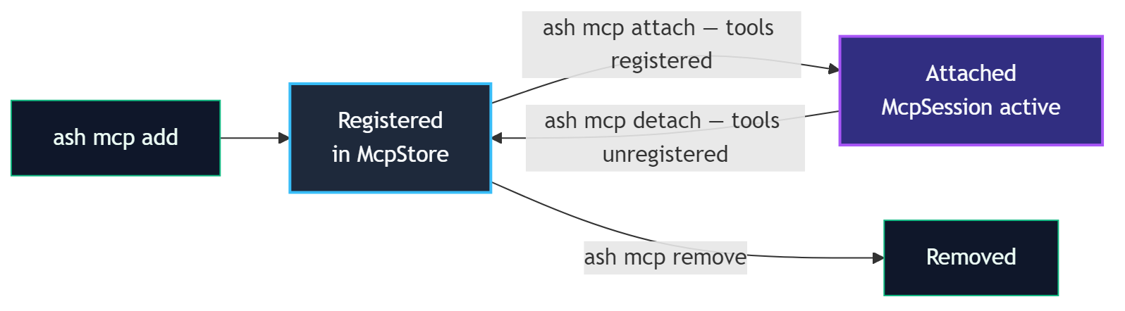 MCP server lifecycle